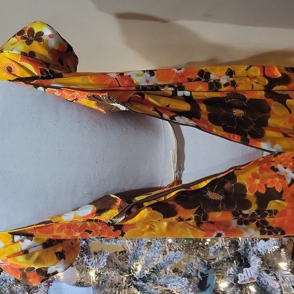 Vintage Handmade Polynesian Bazaar Dress - Picture 8 of 12